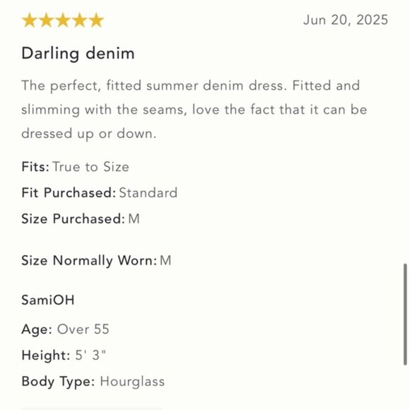 NWT Anthropologie Pilcro Square-Neck Seamed Chambray Midi Dress XS - Picture 6 of 9